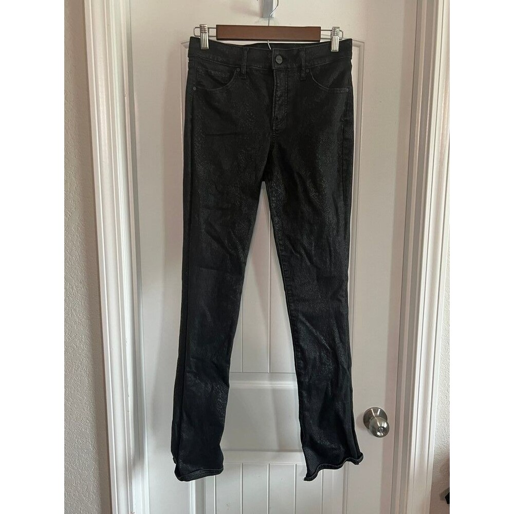 Express Skyscraper Mid Rise Black Pants - Size 6R